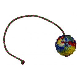 Ball with 50 cm string, 6 cm.
