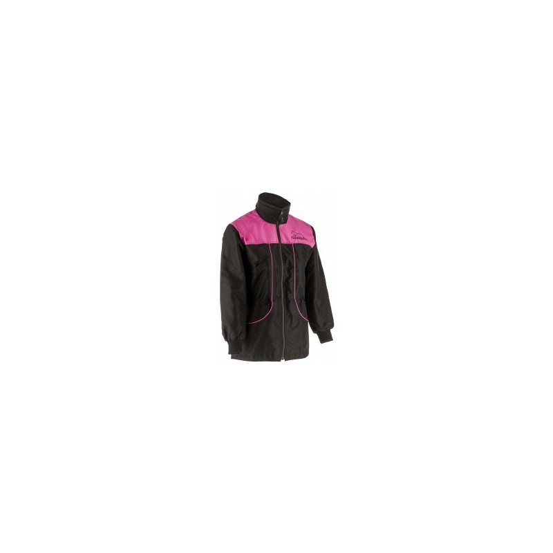 Suprima jacket, black/pink.